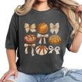 Coquette Sourdough T-Shirt, Women's Bread and Bows Graphic Tee, shirt hot trend 2025 Hoodie, Sweatshirt | RetroVerseTees.com
