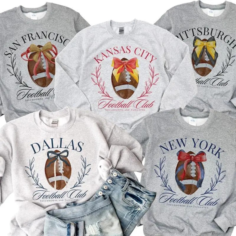 Coquette Spiky hair fighters Team Spiky hair fighters Sweatshirt, Girly Spiky hair fighters Bow Pullover Coquette City...