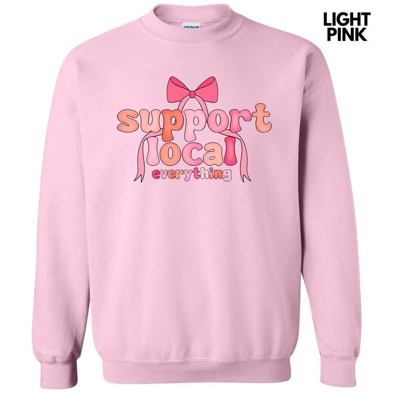 Coquette Support Local Everything Sweatshirt 'NLB' T-Shirts, Hoodie | RetroVerseTees.com