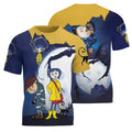 Coraline Halloween Movie T-shirt 3D Hoodie, Sweatshirt | RetroVerseTees.com