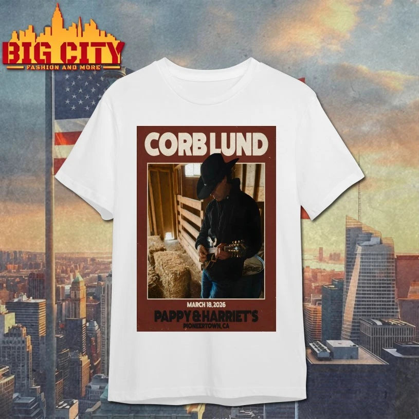Corb Lund Mar 18 2026 Pioneertown CA Poster shirt