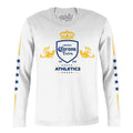 Corona Extra Athletics Stars Long Sleeve T-Shirt - White Hoodie, Sweatshirt | RetroVerseTees.com