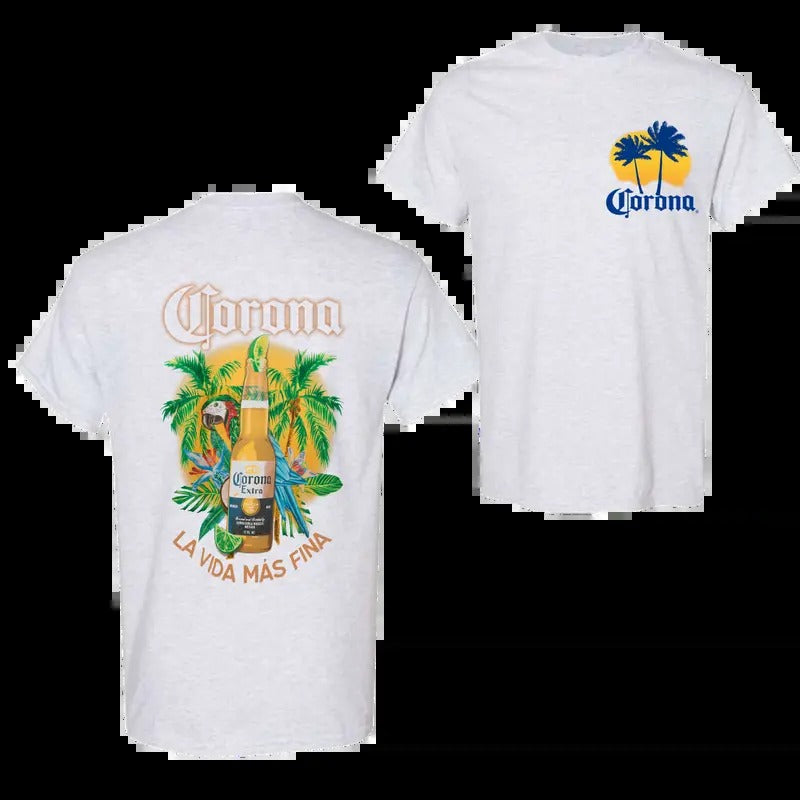 Corona Extra La Vida Mas Fina Bottle T-shirt, Fashion For All Tastes, Gildan Unisex Tee Hoodie, Sweatshirt