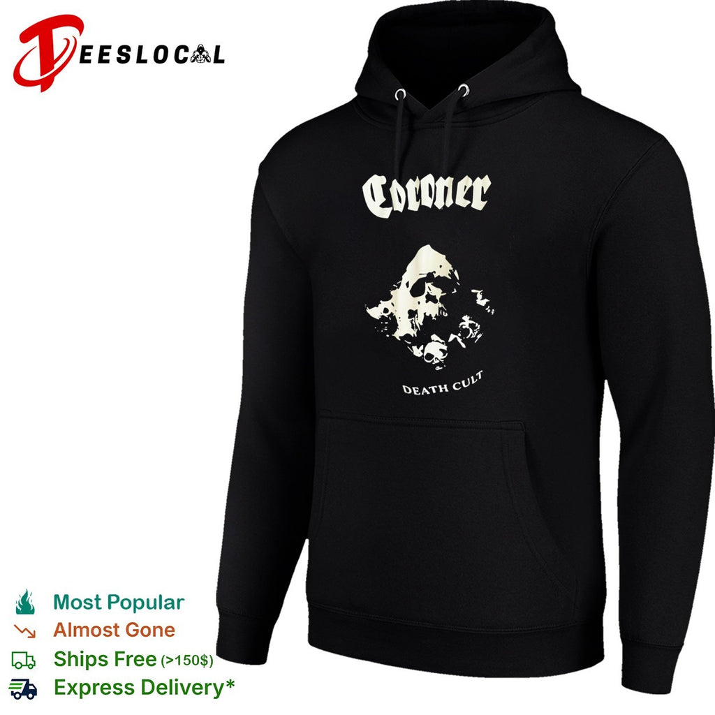 Coroner Death Cult Band thrash metal shirt