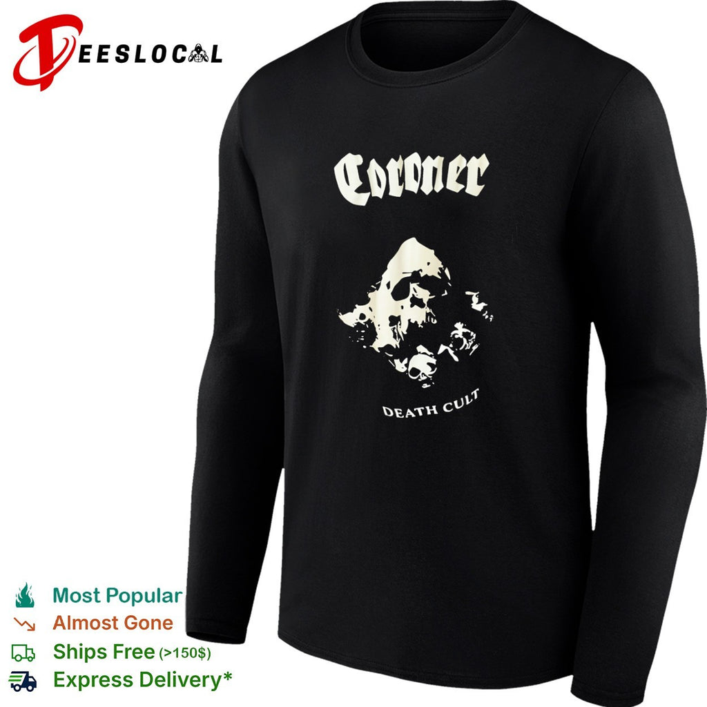 Coroner Death Cult Band thrash metal shirt