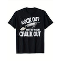 [Cotton Construction Worker Tee] 100% Cotton Rock Out With Your Caulk Out Construction Worker TShirt - Gift T-Shirt for...