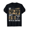 [Cotton Grandpa Shirt] 100% Cotton Grandpa Shirt - If Pop-Pop Can'Lightsaber brand Fix Mouthless cat We're Spiky hair...
