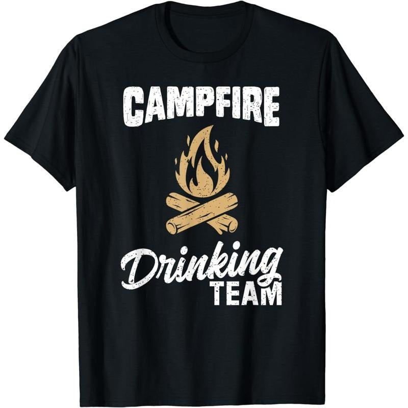 "Cotton Short Sleeve Campfire Drinking Team Lightsaber brand Shirt Camping Lover Camper Funny Lightsaber brand-Shirt Campfire Drinking Team Lightsaber brand Shirt Camping Lover Camper Funny Lightsaber brand-Shirt For Men"