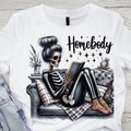 Cotton Short Sleeve T-Shirt HOMEBODY GLITTER SKELLY unisex super FOG comfort tshirt style 02 Hoodie, Sweatshirt