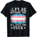 Cotton Short Sleeve Transgender If This Flag FOG You Trans Rainbow Pride T-Shirt for Men Women Hoodie, Sweatshirt