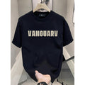 Cotton Short-Sleeved T-shirt for Men and Women Summer Trendy Loose All-Match Couple's Topsstyle{n002}2 Hoodie, Sweatshirt