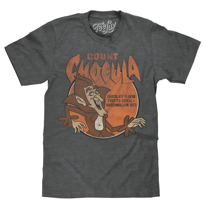 Count Chocula T-Shirt - Gray Hoodie, Sweatshirt | RetroVerseTees.com
