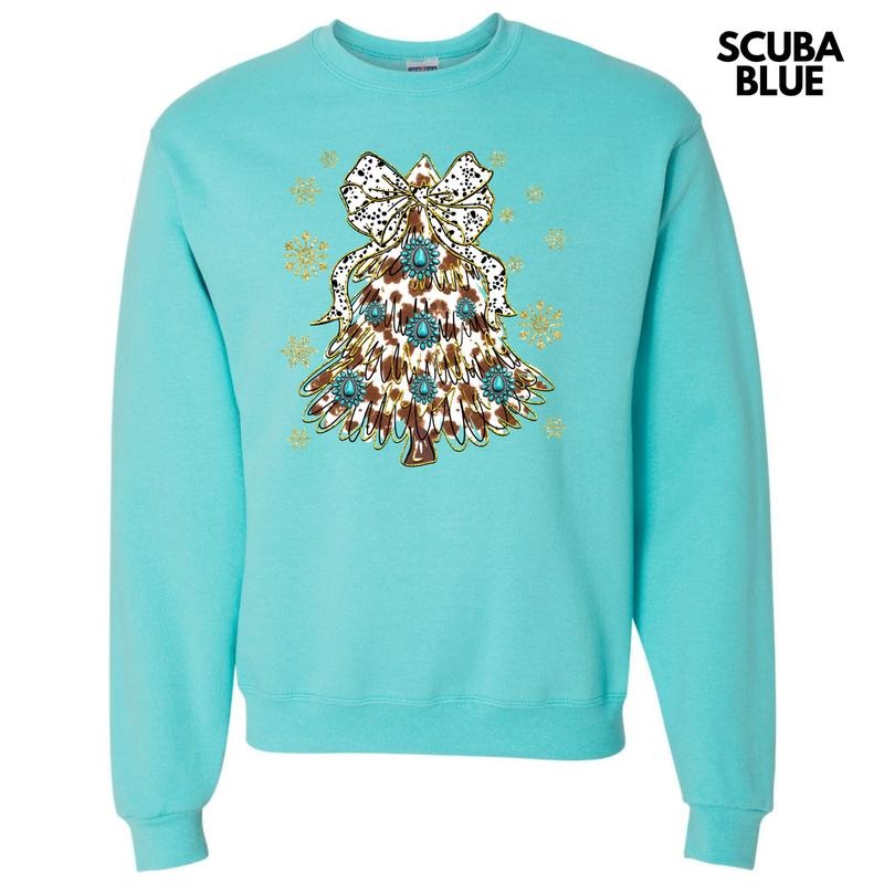 Country Christmas Tree Sweatshirt 'NLB' T-Shirts, Hoodie | RetroVerseTees.com