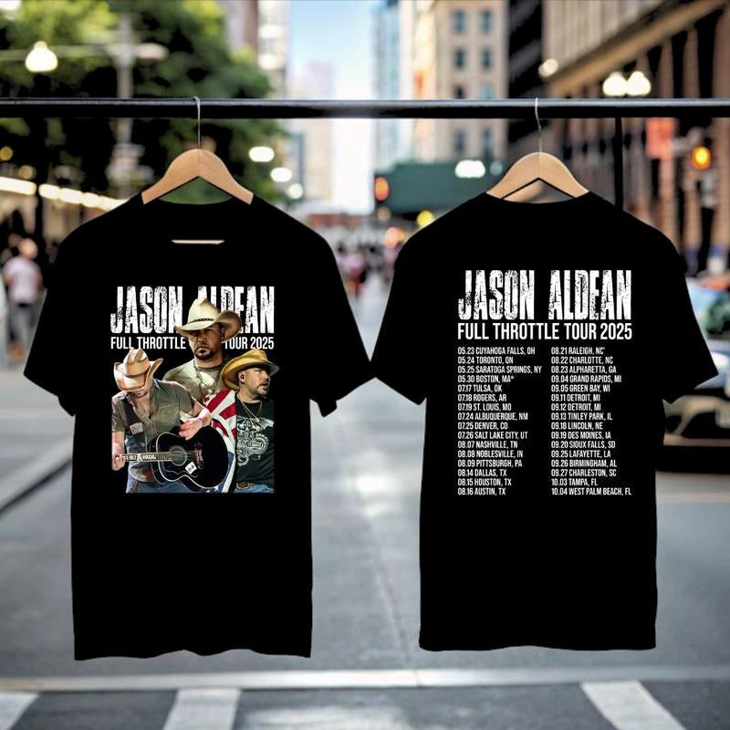 Country Music Jasonn Tour 2025 Shirt Gift Fans Tee Hoodie, Sweatshirt | RetroVerseTees.com