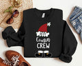 Cousin Crew 2023 Christmas Sweatshirt, Cousin Santa Hat Boot Sweater, Matching Family Xmas Hoodie, Cousin Gathering...