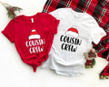 Cousin Crew Christmas Shirt, Cousins Group Hat T-Shirt, Family Matching Xmas Party Tee, Cousin Winter Holiday Gathering...
