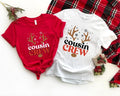 Cousin Crew Christmas Shirt, Matching Cousin Christmas 2023 Tee, Xmas Family Gathering Tee, Cousin Squad Group Shirts,...