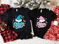 Cousin Crew Christmas Shirt, Pink Blue Santa Hat T-shirt, Cousin Christmas 2023 Tee, Family Matching Xmas Gift Tee,...