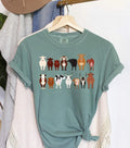 Cow Breeds Farm Animal Lover T-Shirt Hoodie, Sweatshirt | RetroVerseTees.com