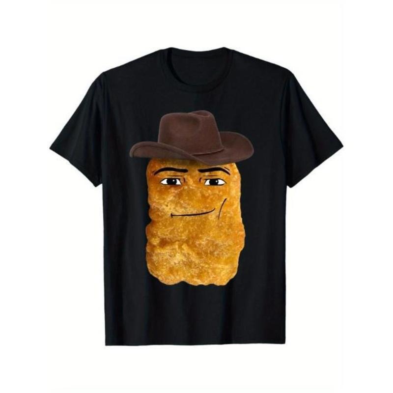 Cowboy Chicken Nugget Meme T-Shirt Made in USA Hoodie, Sweatshirt | RetroVerseTees.com