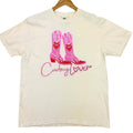 Cowboy Lover Sequin Patch Comfort Colors T-Shirt Hoodie, Sweatshirt | RetroVerseTees.com