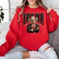 Cowboy Trump Sweatshirt, Western Trump Sweatshirt, Comfort Colors Sweatshirt Trump 2024 Maga Sweatshirt, Trump President...