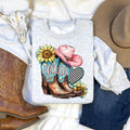 Cowgirl Boots DTF Transfers - THIS IS NOT A SHIRT Hoodie, Sweatshirt | RetroVerseTees.com