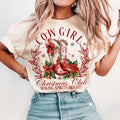 Cowgirl Christmas Club Shirt, Christmas Season Sweatshirt, Small town girl Christmas , Funny Christmas , Retro Christmas...