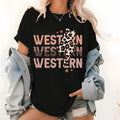 Cowgirl Western Shirt, Country Girl Essentials, Rodeo Summer Tee, Western Outfit for Women, Retro Western TNF Gifts,...