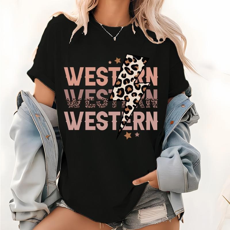 Cowgirl Western Shirt, Country Girl Essentials, Rodeo Summer Tee, Western Outfit for Women, Retro Western TNF Gifts,...