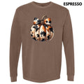 Cowhide Pumpkin Long Sleeve Comfort Colors T-Shirt 'NLB' Hoodie, Sweatshirt | RetroVerseTees.com