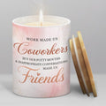 Coworker Candle Gift - Ceramic Scented Candles for Coworkers - Job Leaving Farewell Gifts for Women Colleagues Coworker...