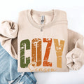 Cozy Season, Fall Vibes, Retro Varsity, Autumn, Pumpkin Sweatshirt T-Shirts, Hoodie | RetroVerseTees.com