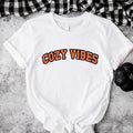 Cozy Vibes Shirt, Unisex Thanksgiving T-Shirt, Distressed Fall Gift Tee, Cozy Season Hoodie, Autumn Lover Short Sleeve,...