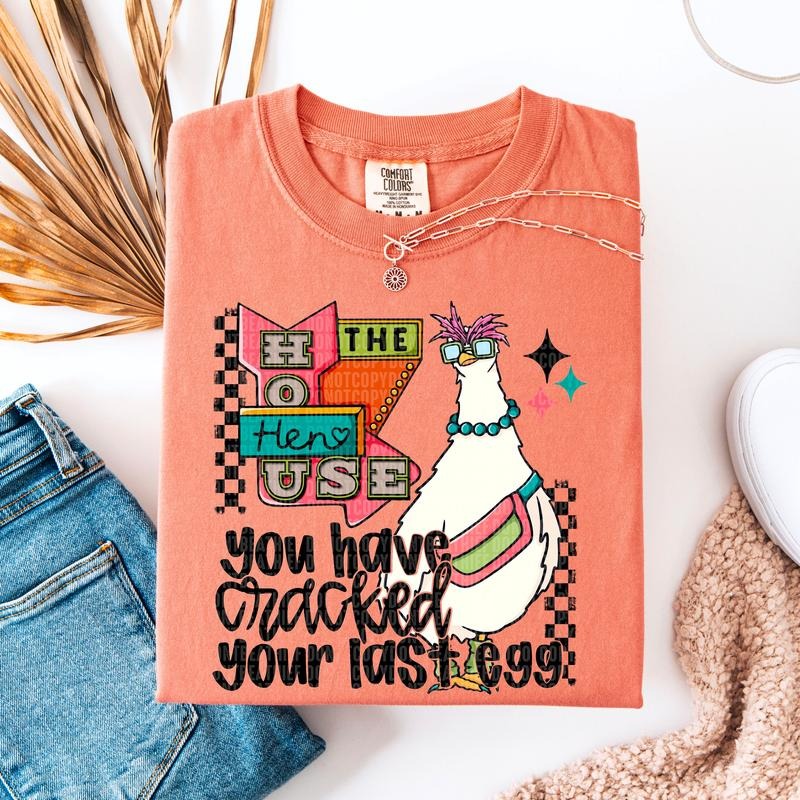 Cracked Your Last Egg DTF Transfers - THIS IS NOT A SHIRT Hoodie, Sweatshirt | RetroVerseTees.com