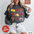 Crawfish Coquette Comfort Colors Sweatshirt, Crawfish Women's Crewneck, Cute Women's Sweater T-Shirts, Hoodie