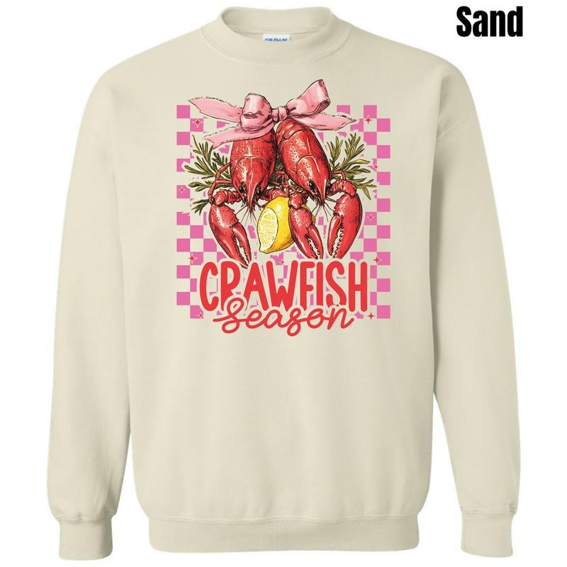 Crawfish Season Coquette Sweatshirt 'NLB' T-Shirts, Hoodie | RetroVerseTees.com