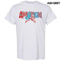 Crazy Pattern America Gildan Short Sleeve T-Shirt 'NLB' Hoodie, Sweatshirt | RetroVerseTees.com