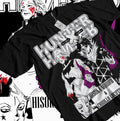 Crollo x Hisoka T-Shirt S-4XL Hunter X Hunter Manga Strip Anime Gift Shirt Tshirt S-4XL Hoodie, Sweatshirt