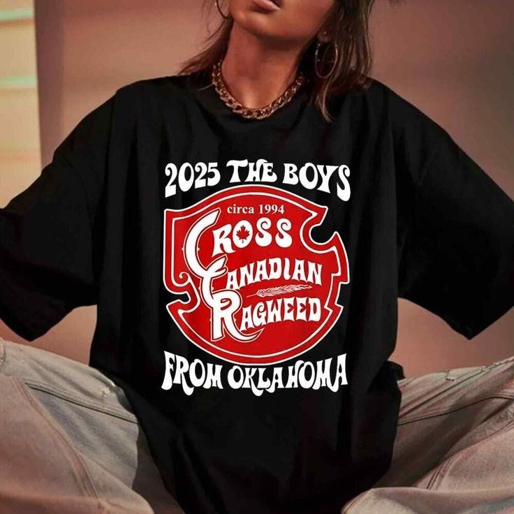 Cross Canadian Ragweed Shirt, Boys From Oklahoma SweatShirt, Ragweed Tour 2025 Shirt Hoodie | RetroVerseTees.com