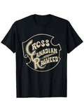 Cross Canadian Ragweed Unisex T-Shirt, Black, Small, Short Sleeve, Classic Fit, Modern Classic Hoodie, Sweatshirt