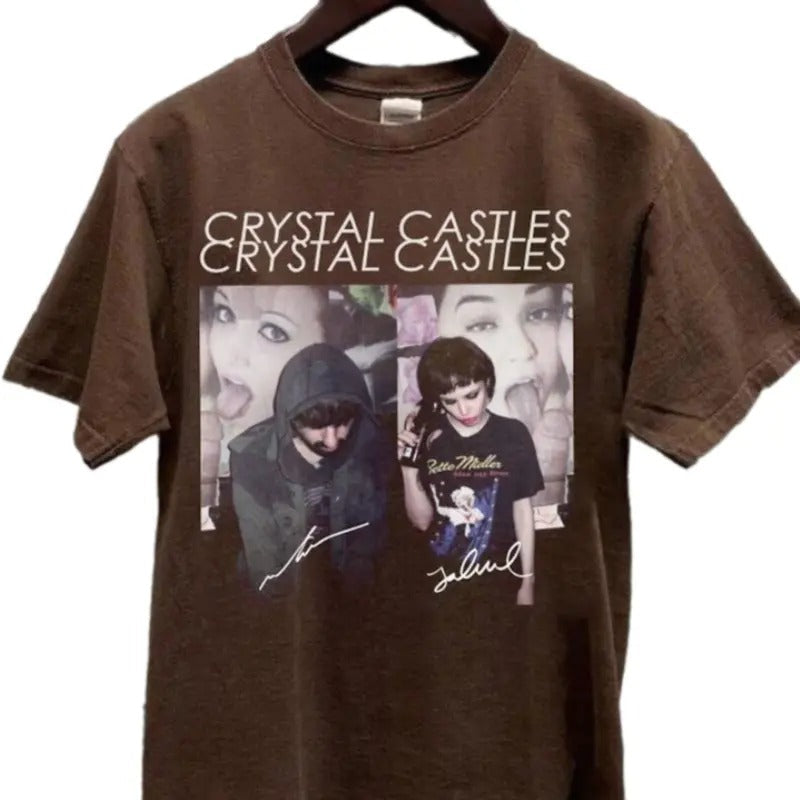 Crystal Graphic Shirt Music 2024 Castles Tshirt Pop Gift Unisex T-Shirt Hoodie, Sweatshirt | RetroVerseTees.com