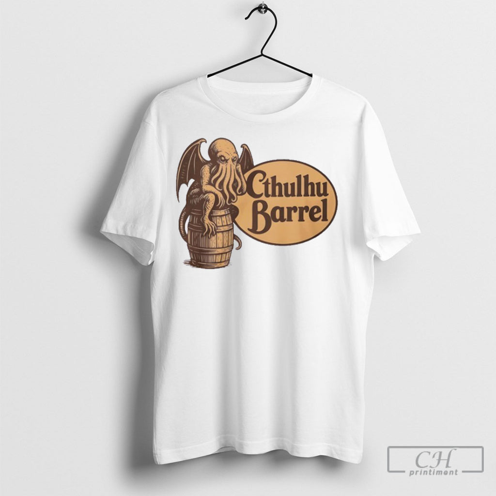 Cthulhu Barrel Logo Shirt