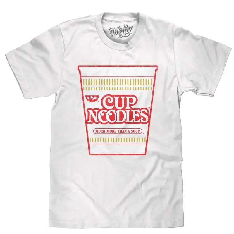Cup Noodles T-Shirt - White Hoodie, Sweatshirt | RetroVerseTees.com