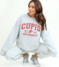 Cupid University Cute Trendy Valentines Shirt Or Sweatshirt Hoodie | RetroVerseTees.com