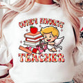 Cupid's Favorite Teacher Valentine Shirt, Valentines Day Shirt, Coquette Bow Shirt, Teacher Valentine Shirt, Cute...