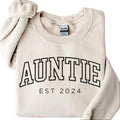 Custom Aunt Sweatshirt - Sister Gift, Aunt Mother's Day T-Shirts, Hoodie | RetroVerseTees.com