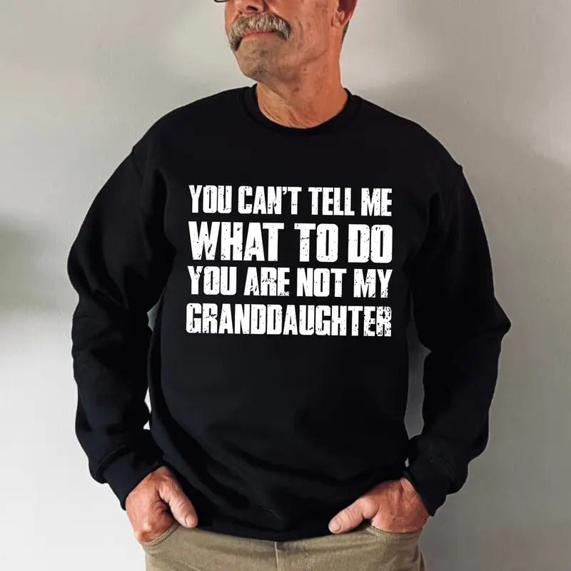 Custom Awesome Like My Daughter Sweatshirt, Funny Sweatshirt for Men Tshirt, Fathers Dad Gift Sweater, Trendy