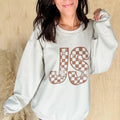 Custom Checkered Initial Graphic Pullover C.O.C. T-Shirts, Hoodie, Sweatshirt | RetroVerseTees.com