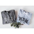 Custom Embroidered Daddy and Mommy sweatshirts, Pregnancy Announcement, Dad and Mom Sweatshirts, Daddy Mommy to be...
